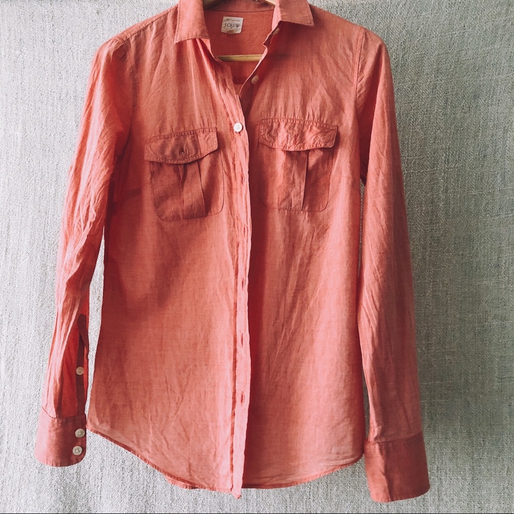 JCrew Perfect Button Up